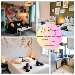 Le Fleury appartement lumineux situé idéalement entre Paris et les aéroports du Bourget et CDG
